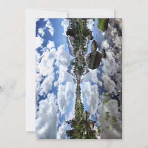 Cartes Pour Fêtes Annuelles Pic Banner près du col Island Pass - sentier John 