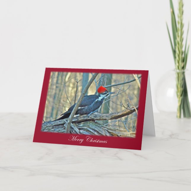 Cartes Pour Fêtes Annuelles Pic Pilé Joyeux articles de Noël (Devant)