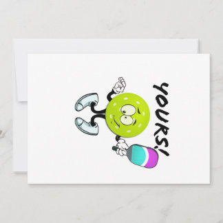 Cartes Pour Fêtes Annuelles Pickleball : le tien