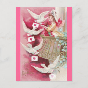 Cartes Pour Fêtes Annuelles Pigeon Posted Valentines