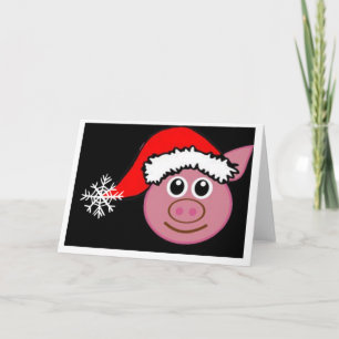 CARTES POUR FÊTES ANNUELLES PIGGY VOUS SOUHAITE **MERRRRY NOËL**