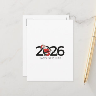 Cartes Pour Fêtes Annuelles Pilates Santa Bonne Année