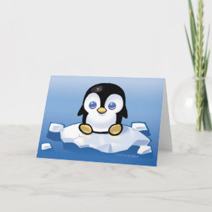 Cartes Pour Fêtes Annuelles Pingouin