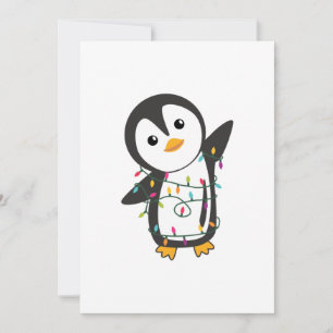 Cartes Pour Fêtes Annuelles Pingouin Christmas Snow Winter Animals Pingouins