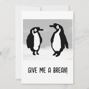 Cartes Pour Fêtes Annuelles Pingouins