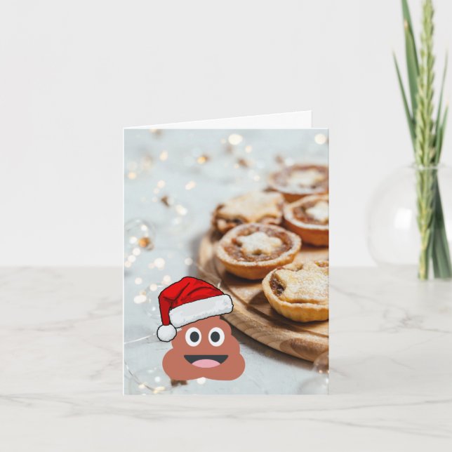 Cartes Pour Fêtes Annuelles Pique de Noël (Devant)