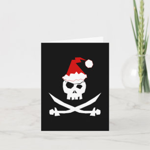 Cartes Pour Fêtes Annuelles Pirate Père Noël