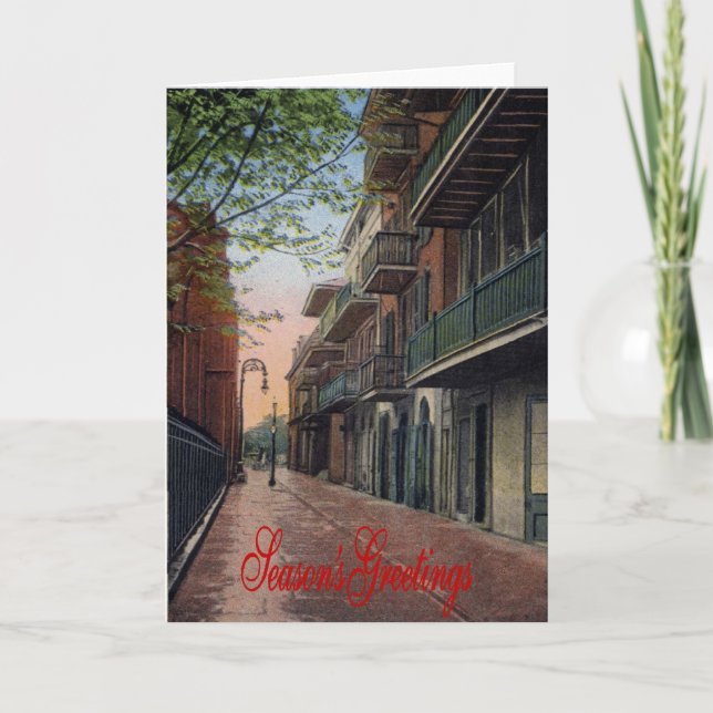 Cartes Pour Fêtes Annuelles Pirates Alley SG2 Rouge (Devant)