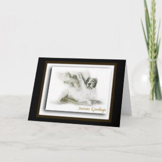 Cartes Pour Fêtes Annuelles Pitbull Terrier américain