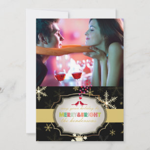 Cartes Pour Fêtes Annuelles PixDezines diy colors/snowflakes/holiday card