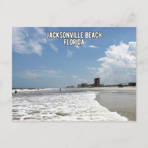 Cartes Pour Fêtes Annuelles Plage de Jacksonville Floride
