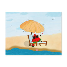 plage de pastèque vacances d'été