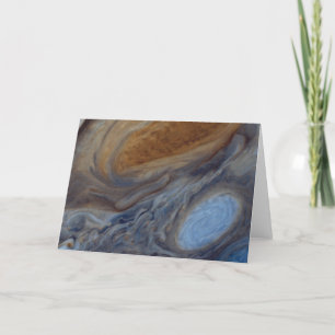 Cartes Pour Fêtes Annuelles Planète Jupiter Great Red Spot