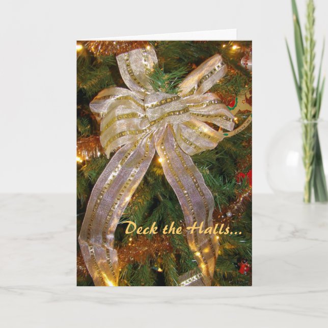 Cartes Pour Fêtes Annuelles Plate-forme les halls saluant (Devant)