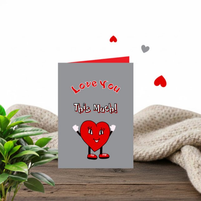 Cartes Pour Fêtes Annuelles Playful Valentine’s Day (Créateur téléchargé)