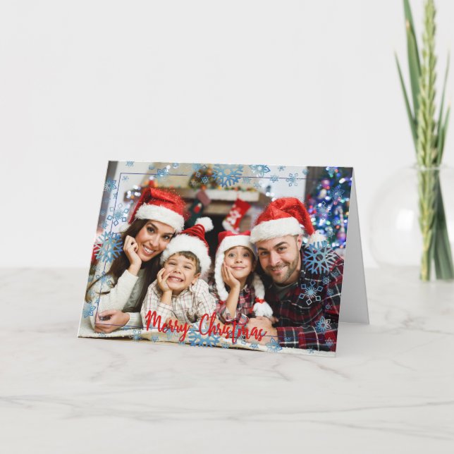 Cartes Pour Fêtes Annuelles Plein Noël avant de Milou de photo (Devant)