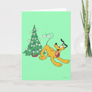 Cartes Pour Fêtes Annuelles Pluto à Noël