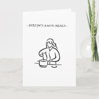 Cartes Pour Fêtes Annuelles --pois et carottes--
