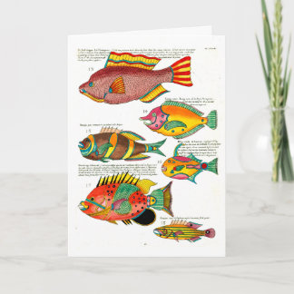 Cartes Pour Fêtes Annuelles Poisson neutre et amis