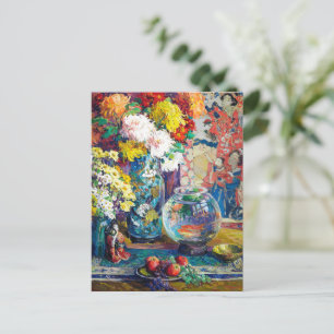 Cartes Pour Fêtes Annuelles Poissons, fruits et fleurs de Kathryn Evelyn Cherr