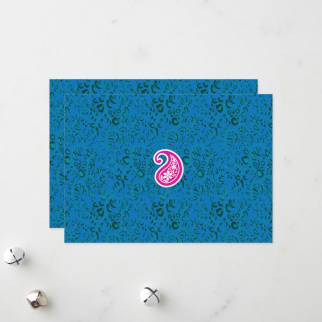 Cartes Pour Fêtes Annuelles police, art, magenta, symbole, cercle, motif, logo (Devant/Arrière en situation)