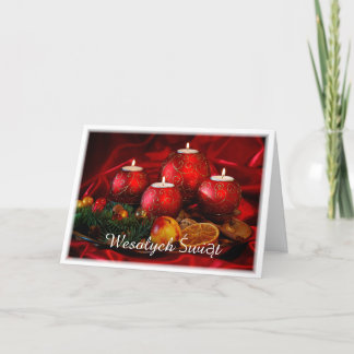 Cartes Pour Fêtes Annuelles Polonais/Polski - Joyeux Noël/Wesołych Świąt