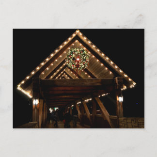 Cartes Pour Fêtes Annuelles Pont de Noël couvert