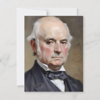 Portrait De John Quincy Adams