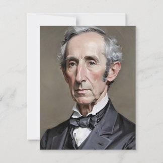 Cartes Pour Fêtes Annuelles Portrait De John Tyler
