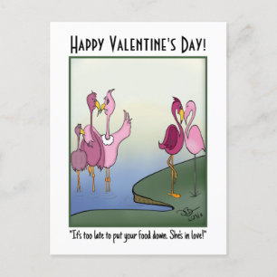 Cartes Pour Fêtes Annuelles Posez vos pieds pour la Saint-Valentin