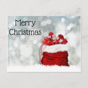 Cartes Pour Fêtes Annuelles Postcard-merry christmas