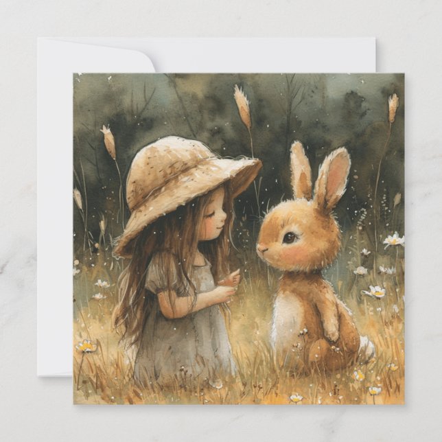 Cartes Pour Fêtes Annuelles Poubelles à sucre : Douces délices 🐰 💖 numérique (Devant)