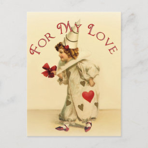 Cartes Pour Fêtes Annuelles Pour mon amour Vintage Valentine