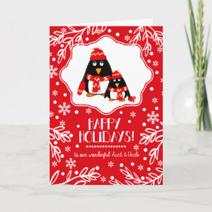 Cartes Pour Fêtes Annuelles Pour tante et oncle à Noël