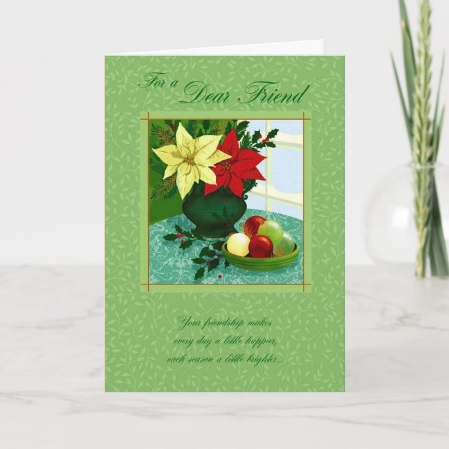 Cartes Pour Fêtes Annuelles Pour un cher ami (Devant)