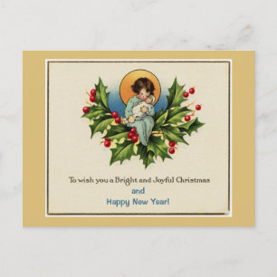 Cartes Pour Fêtes Annuelles Pour vous souhaiter un Noël Joyeux et brillant Joy