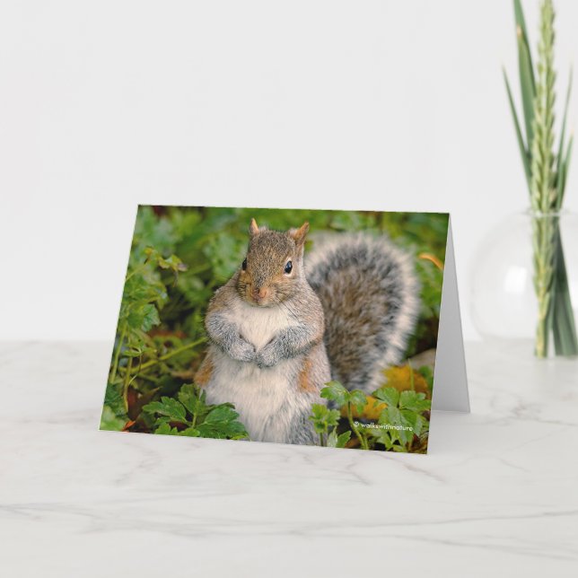 Cartes Pour Fêtes Annuelles Pourriez-vous préparer une cacahuète ? Demande à c (Devant)