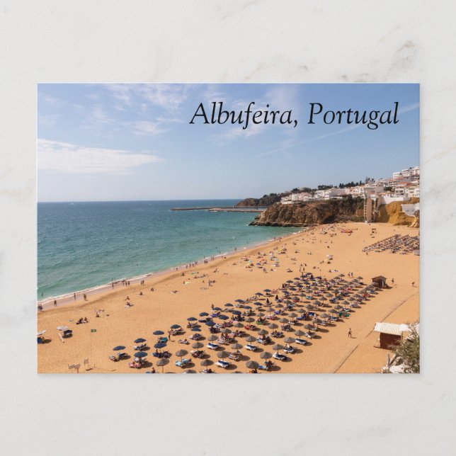 Cartes Pour Fêtes Annuelles Praia dos Alemães, Albufeira, Algarve, Portugal (Devant)