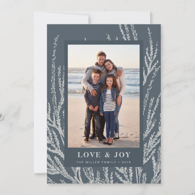 Cartes Pour Fêtes Annuelles Premier gel (Devant)