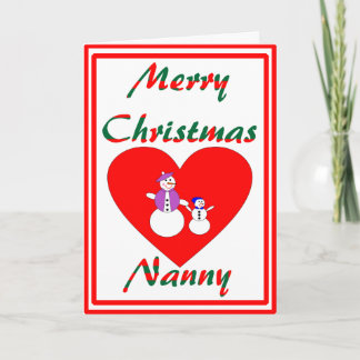 Cartes Pour Fêtes Annuelles Premier Noël de la bonne d'enfants