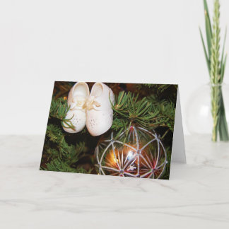 Cartes Pour Fêtes Annuelles Premier Noël du bébé