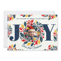 Premier Tricolor de Noël du bébé JOIE couronne 2
