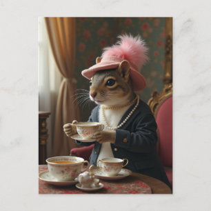 Cartes Pour Fêtes Annuelles Prenons du thé