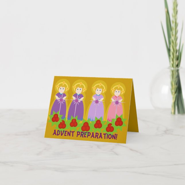 Cartes Pour Fêtes Annuelles Préparation AVANT ! -Personnaliser (Devant)