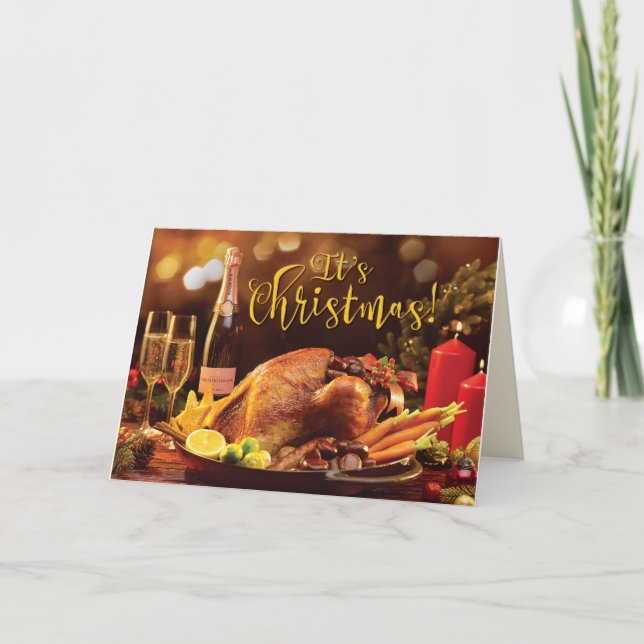 Cartes Pour Fêtes Annuelles "Préparez Ces Gros Pantalons" Fantastique Noël (Devant)