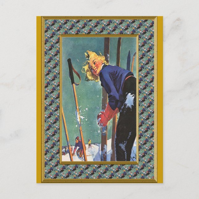 Cartes Pour Fêtes Annuelles Prêt pour la piste (Devant)