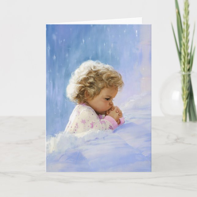 Cartes Pour Fêtes Annuelles Prière crépusculaire (Devant)