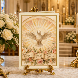 Cartes Pour Fêtes Annuelles Prière traditionnelle catholique de la Confirmatio