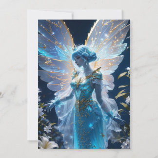 Cartes Pour Fêtes Annuelles Princess Fairy Holiday Card