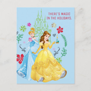 Cartes Pour Fêtes Annuelles Princesse Disney   Princesses de Noël